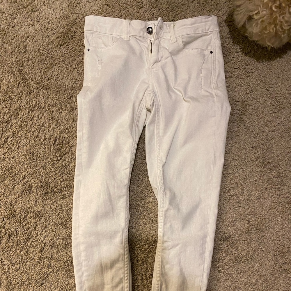 White Jeans from Zara